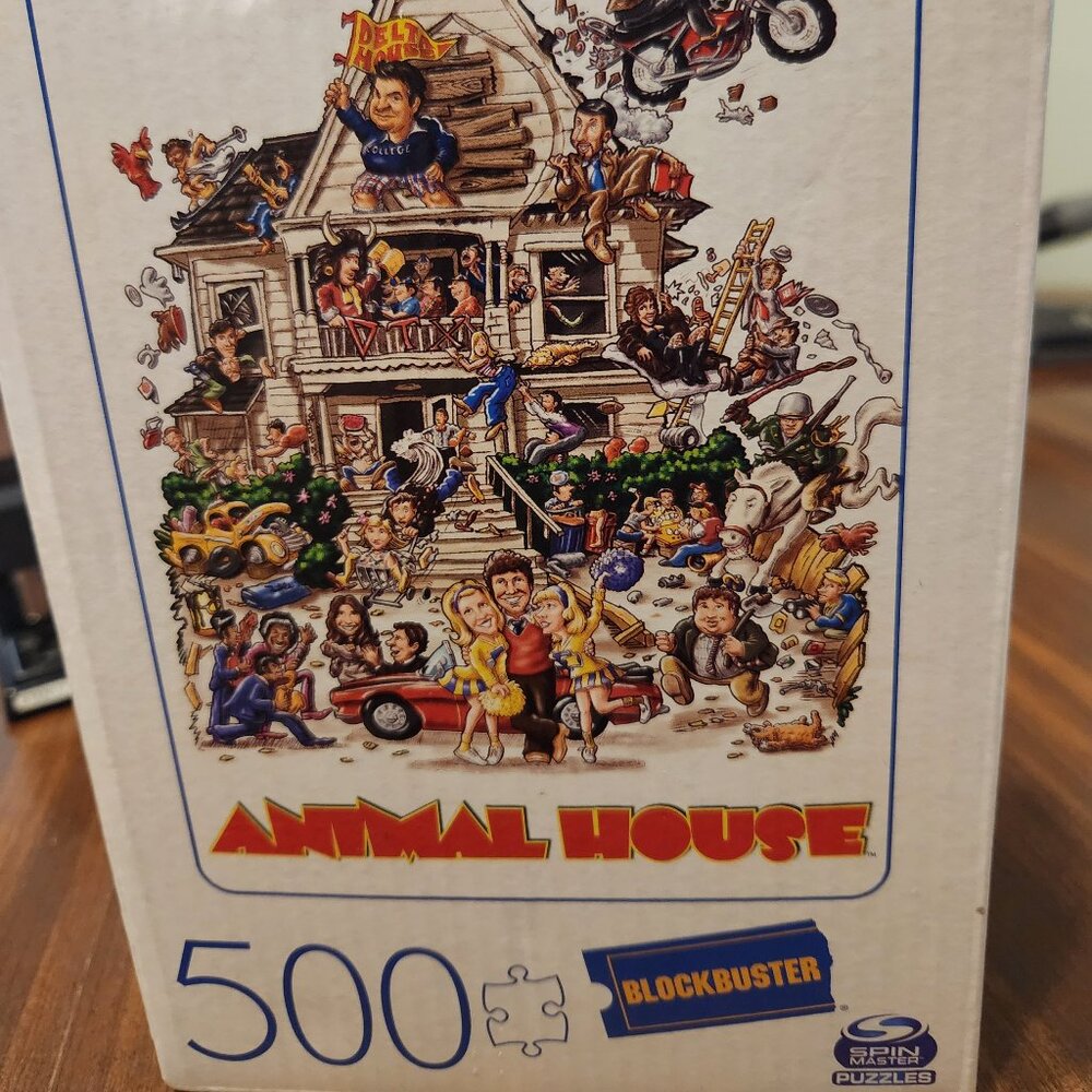 500 Piece Animal House Jigsaw Puzzle - New in Box